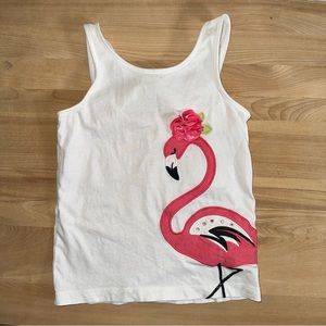 Flamingo Yoga Twist Back Tank Top 💕